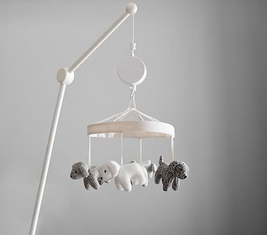 Knit Dog Musical Crib Mobile | Pottery Barn Kids
