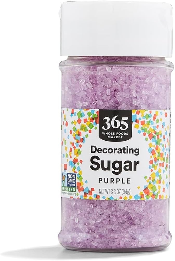 365 by Whole Foods Market, Purple Decorating Sugar, 3.3 Ounce | Amazon (US)