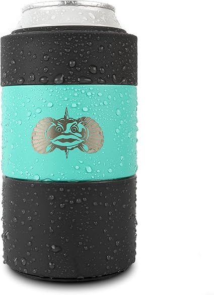 Toadfish Non-Tipping Suction Cup Can Cooler (Black) | Amazon (US)