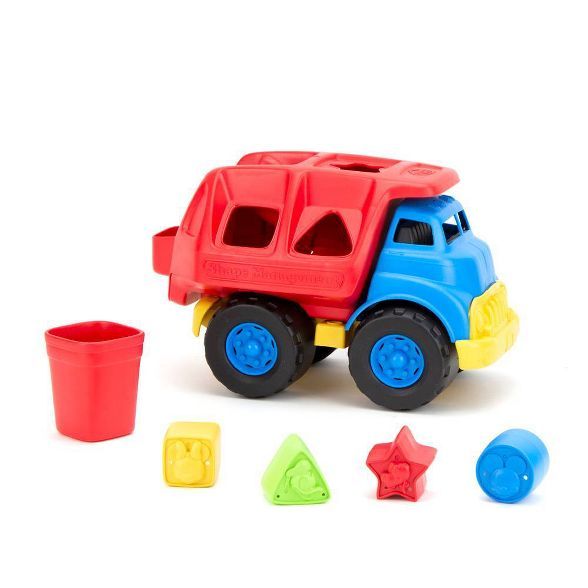 Green Toys Mickey Mouse & Friends Shape Sorter Truck | Target