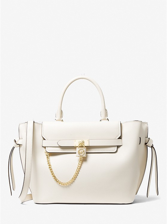 Hamilton Legacy Large Leather Belted Satchel | Michael Kors US