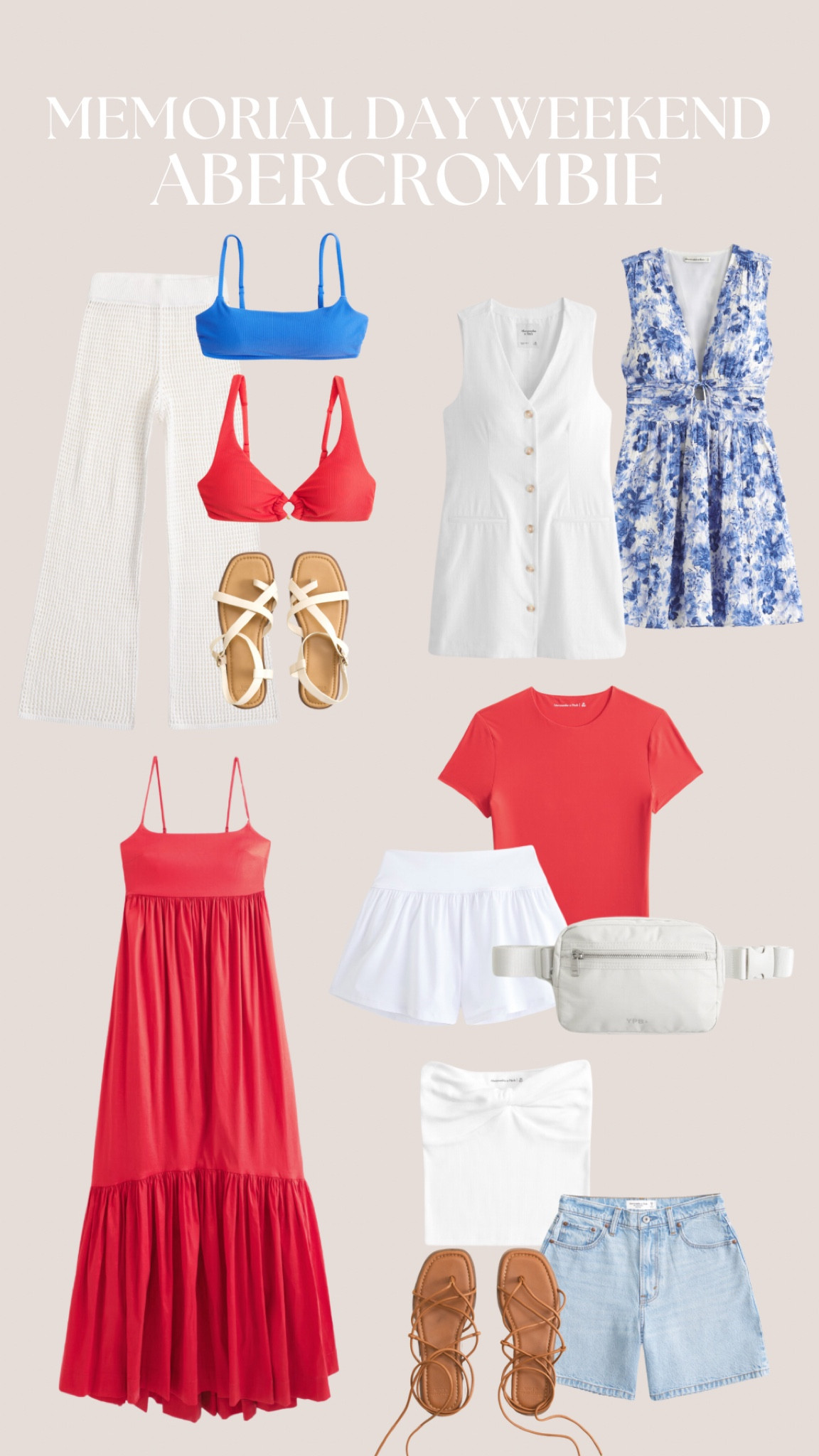 Memorial Day Weekend Outfit Inspo - Abercrombie 🇺🇸

memorial day, abercrombie, 4th of july, red maxi dress, memorial day outfit, red white and blue

#LTKSeasonal #LTKstyletip