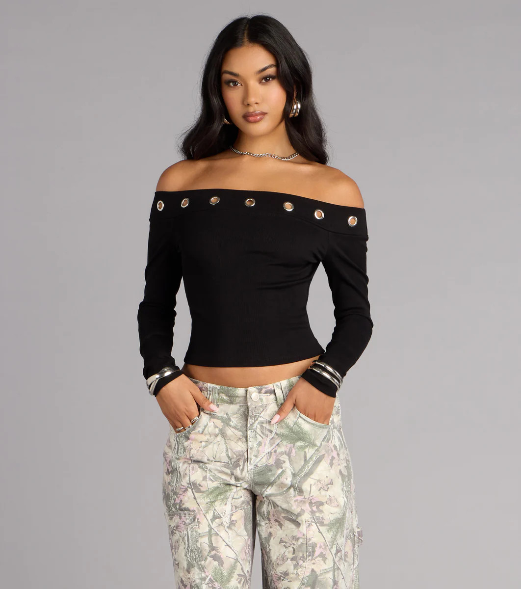 Effortless Chic Off-The-Shoulder Top | Windsor Stores