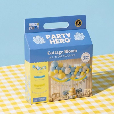 House of Party Hero Balloon Decor Kit Cottage Bloom | Target