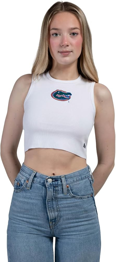 Hype & Vice Cut-Off Tank for Women (X-Small) - University of Florida Top for Women, Cropped Fit T... | Amazon (US)
