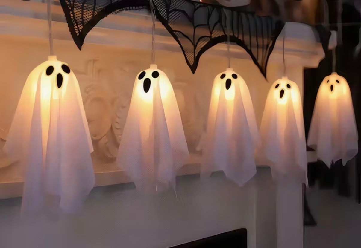 The cutest Halloween home decor! These Halloween ghost garland is such spooky vibes.

#LTKSeasonal #LTKHome #LTKSaleAlert