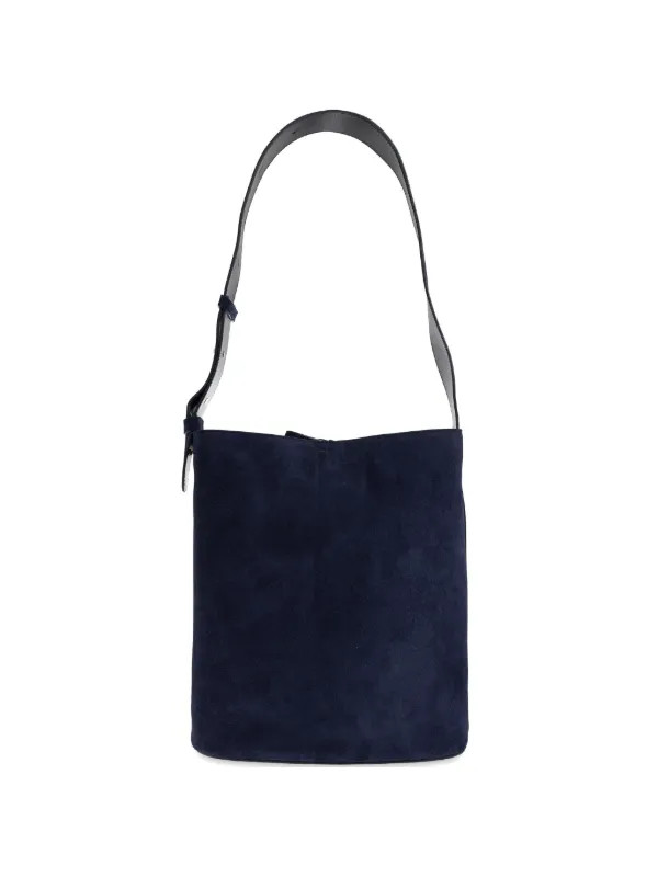 LIE STUDIO The Norm Suede Tote Bag | Blue | FARFETCH UK | Farfetch Global