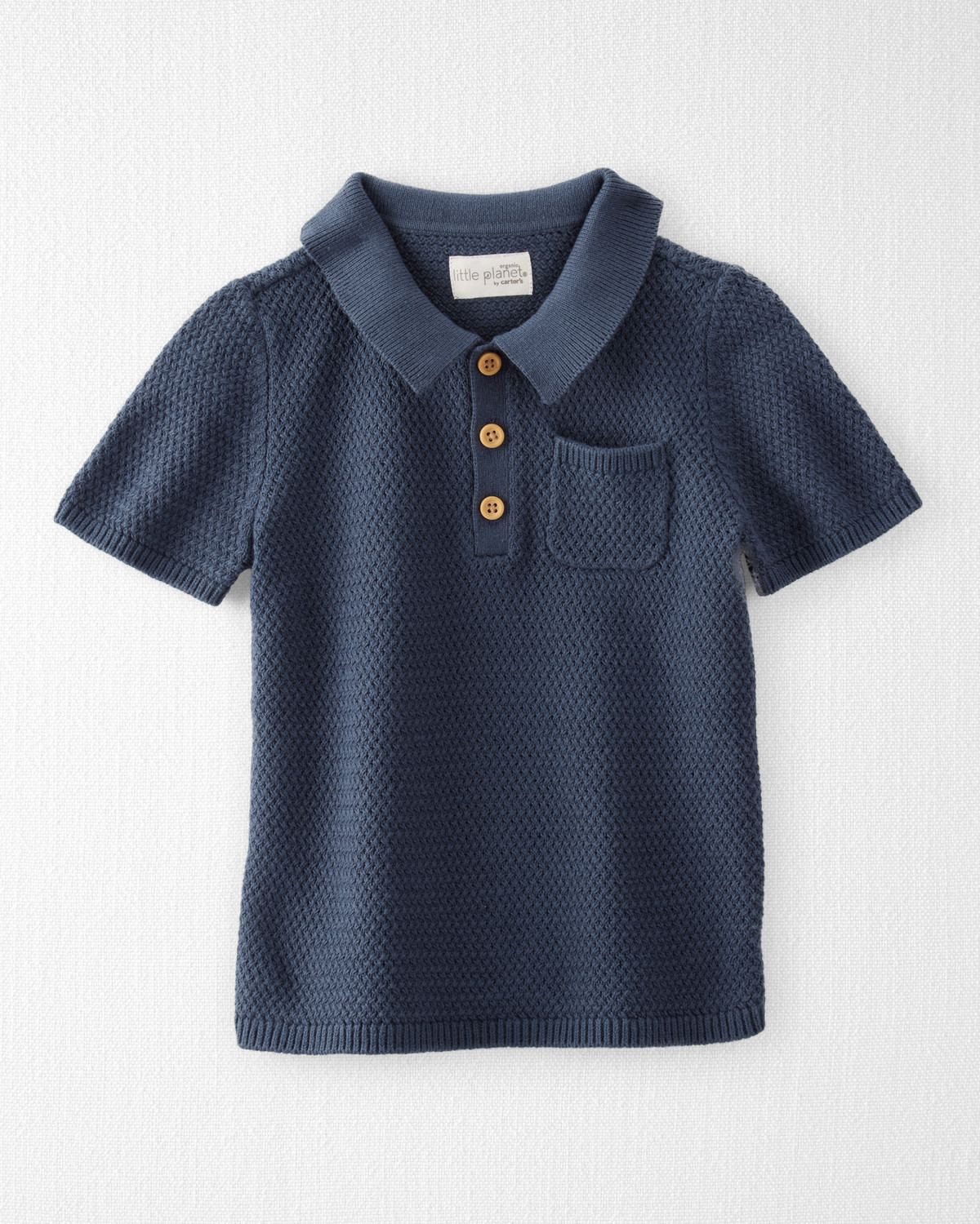 Toddler Organic Cotton Sweater Knit Polo ShirtWrite a review | Carter's Inc