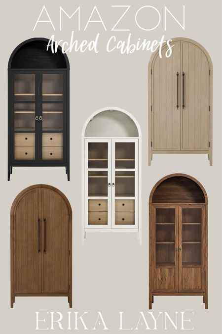 Beautiful Arched Display Cabinets from Amazon! Perfect for organizing & displaying home decor 🤍#amazonhomedecor #amazonfinds

#LTKstyletip #LTKhome