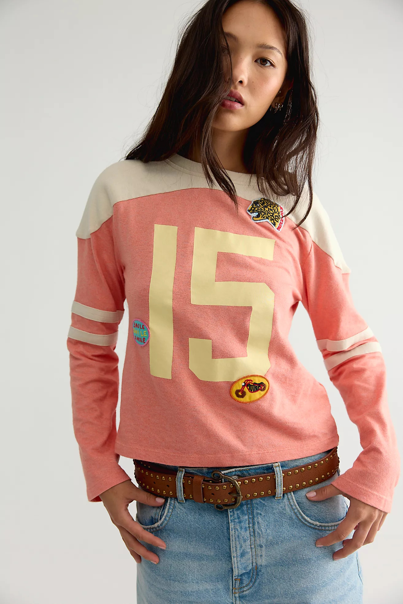 MOTHER Outfielder Long Sleeve Tee | Free People (Global - UK&FR Excluded)