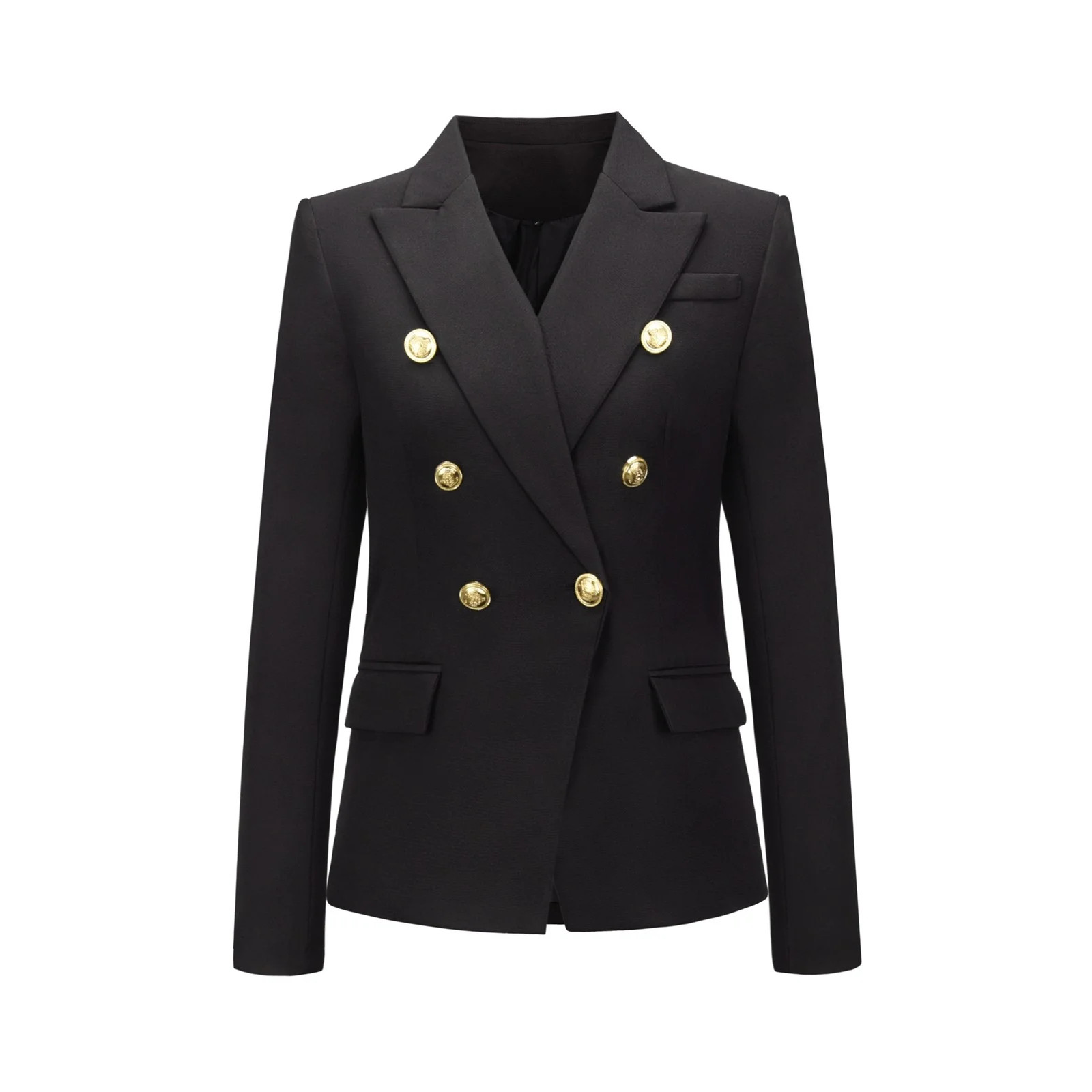 Ierhent Women’s and Women’s Plus Ponte Blazer(Black,S) | Walmart (US)
