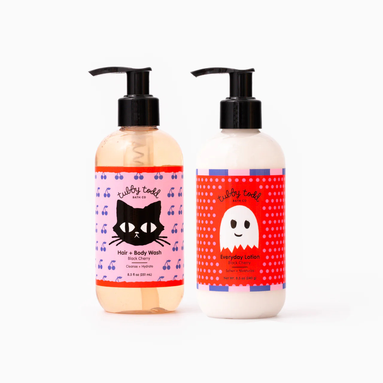 Black Cherry Halloween Collection | Tubby Todd Bath Co.