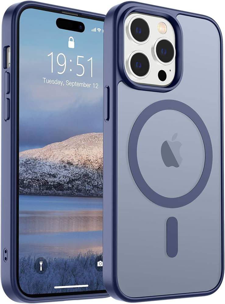 SUPFINE Magnetic for iPhone 14 Pro Case (Compatible with MagSafe) (Military Grade Drop Protection... | Amazon (US)