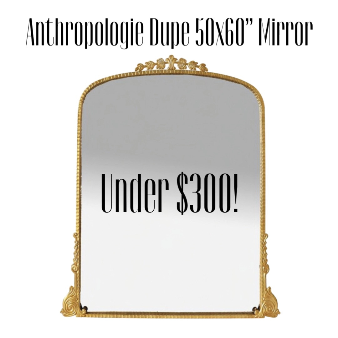 Anthropologie Dupe Mirror 
50x60 Inches

#LTKsalealert #LTKhome #LTKSale
