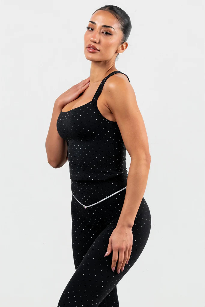 Cloud II™ Together Tank - Midnight Polka Dot | Vitality