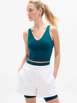 Transcend V-Neck Crop Sports Bra A-C | Athleta