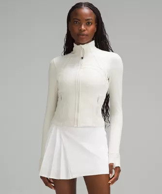 크롭 디파인 재킷   리브드 Nulu 샤인 | Lululemon KR