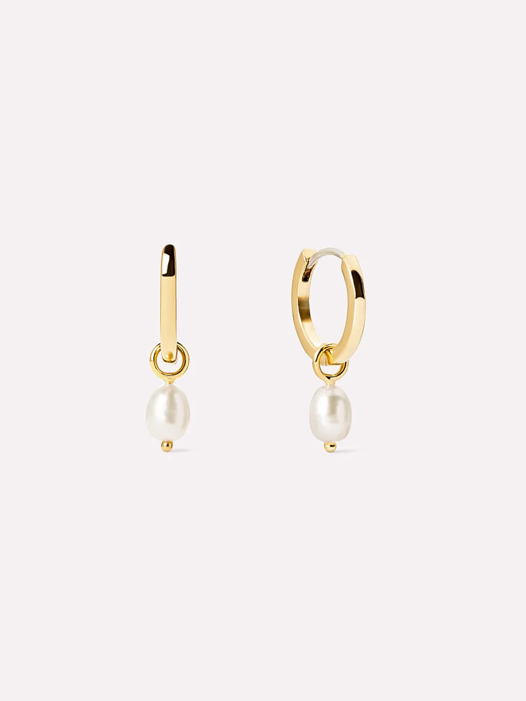 Pearl Huggie Hoops - Frida | Ana Luisa