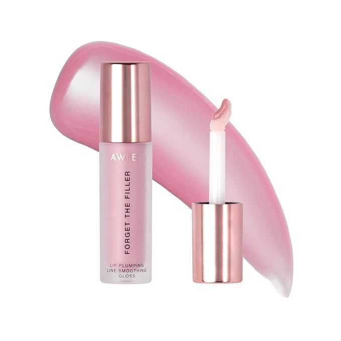 Women's Forget The Filler Lip Plumper Line Gloss, Lavender Sorbet, Pink, 0.11 Fl Oz (Pack of 1) | Amazon (US)