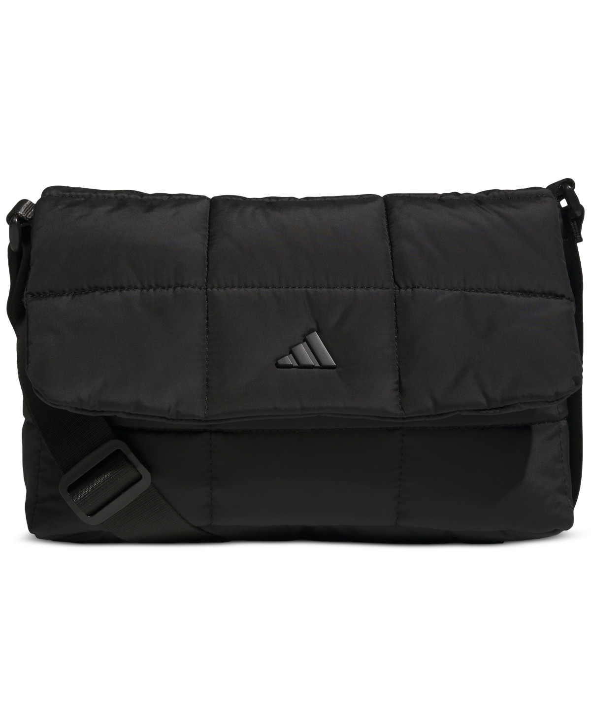 adidas Women's Quilted Crossbody Bag - Black | Macy's