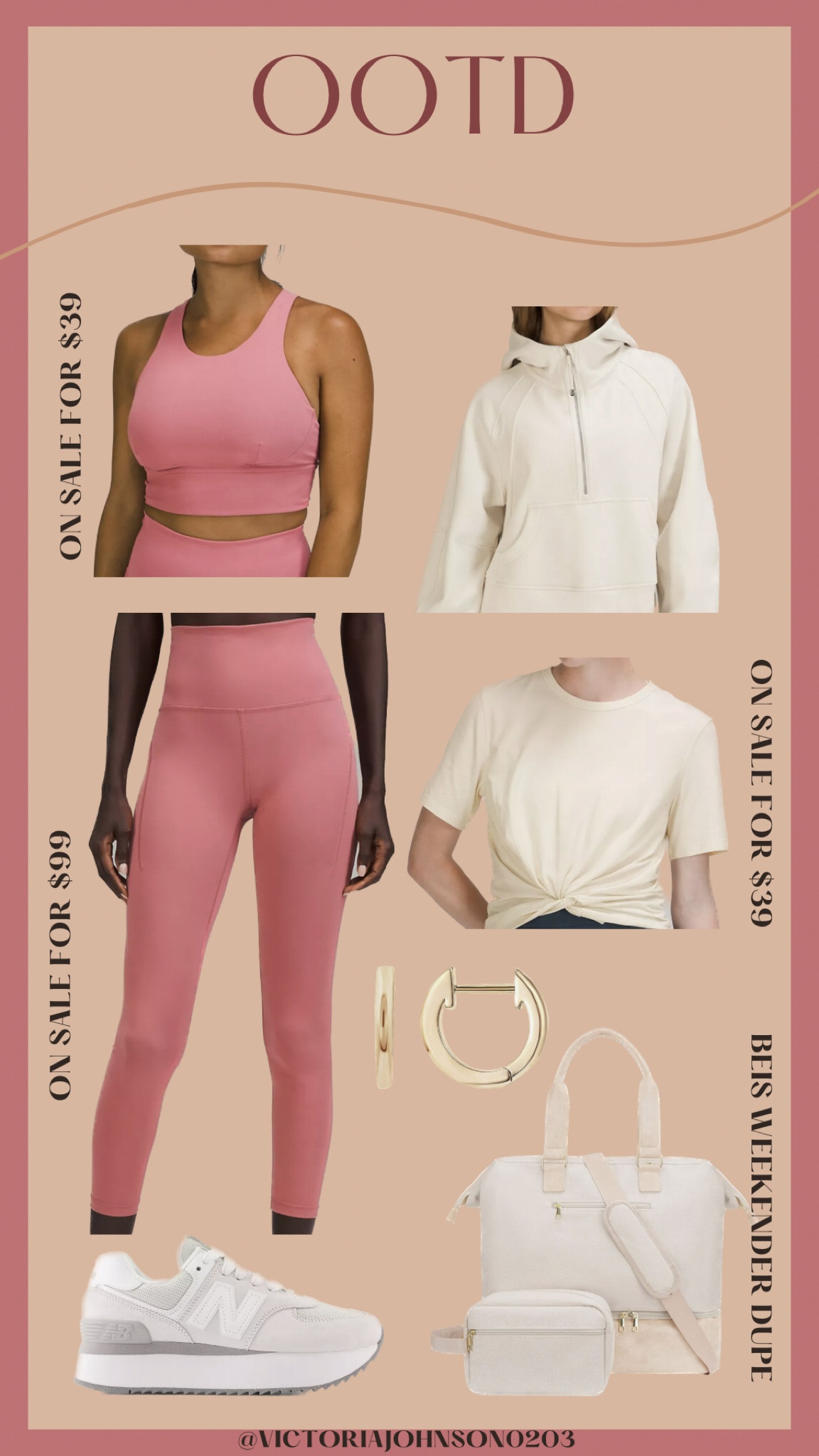 Outfit of the day inspiration | OOTD | Lululemon Sale | Lululemon outfit | relaxed fit | New Balance | dupe | lulu leggings | lounge wear 

#LTKSale #LTKFind #LTKfit