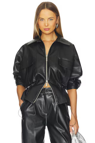 SELMACILEK Ember Leather Jacket in Black from Revolve.com | Revolve Clothing (Global)
