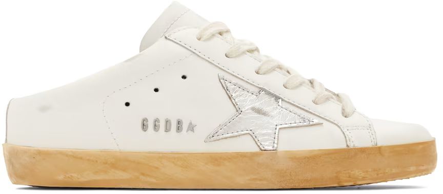 Golden Goose - White Super-Star Sabot Sneakers | SSENSE