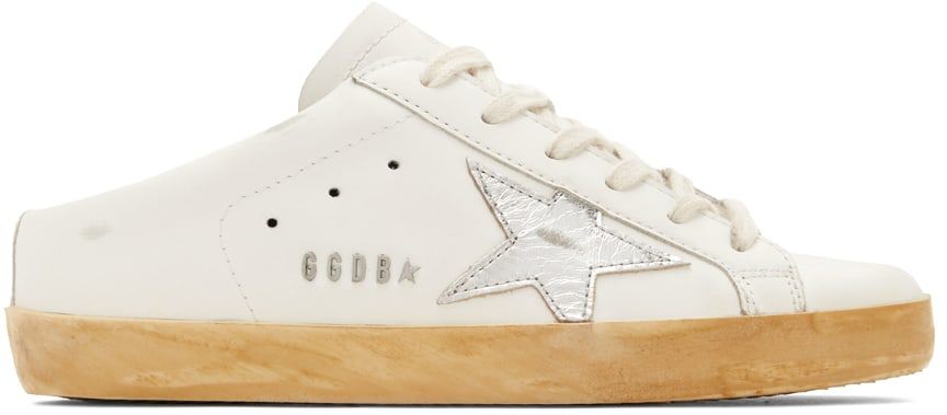 Golden Goose - White Super-Star Sabot Sneakers | SSENSE