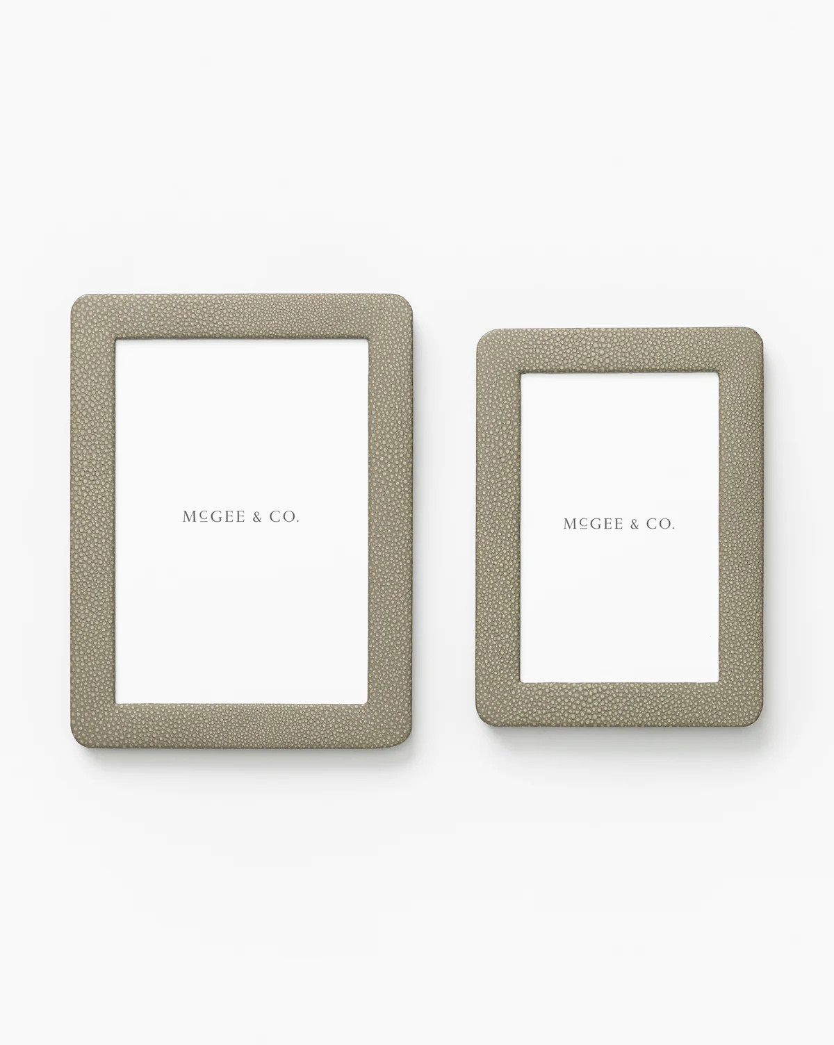 Shagreen Gray Picture Frame | McGee & Co. (US)
