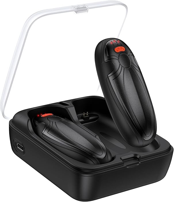 Hand Warmers Rechargerable 2 Pack - 14000mAh Electric AI Handwarmers with Charging Case, Magnetic... | Amazon (US)