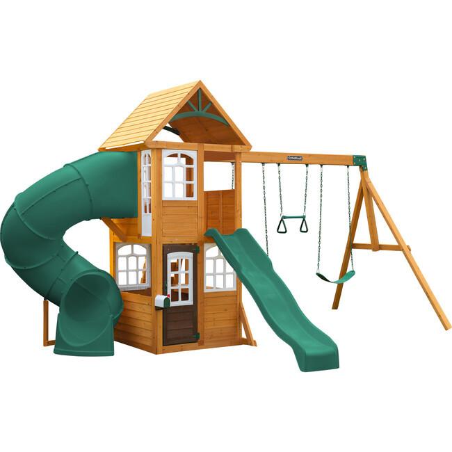 Baby Toys | Kids Toys | Serpentine Falls Swing Set | KidKraft from Maisonette | Maisonette
