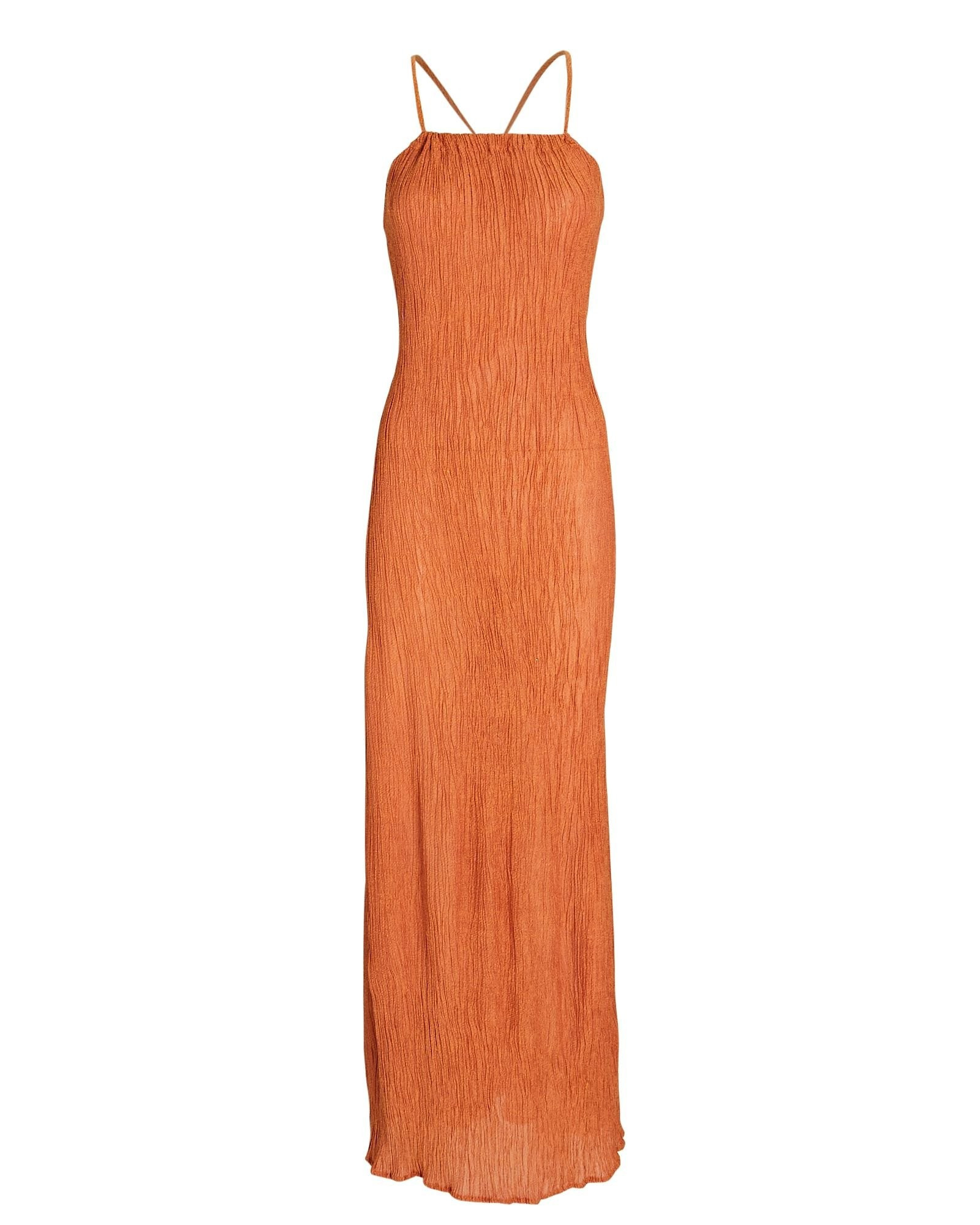 Che Silk-Bamboo Maxi Dress | INTERMIX