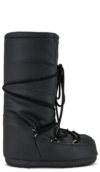 Icon Rubber Boot in Black | Revolve Clothing (Global)
