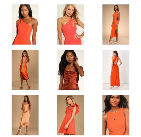 orange dresses. Sunday best.  

#LTKbeauty #LTKcurves #LTKstyletip