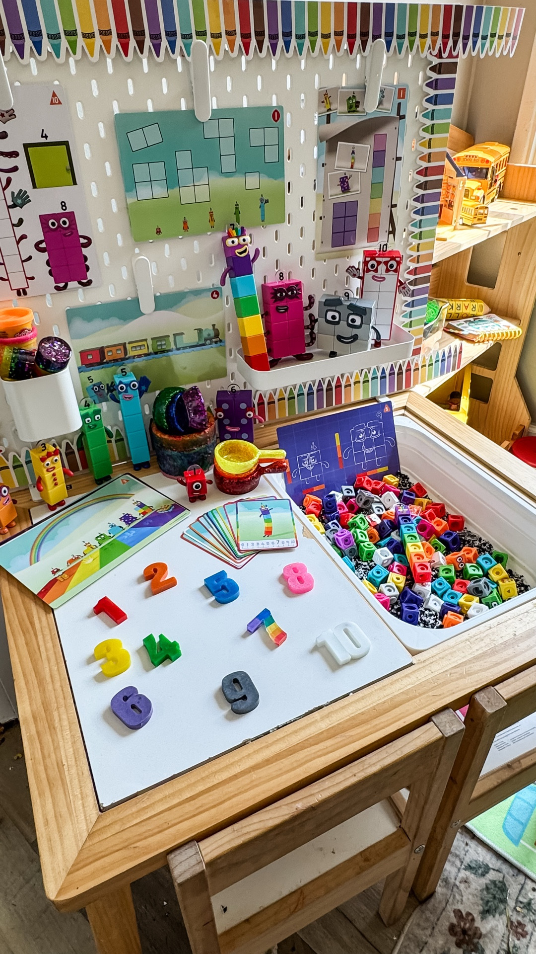 Numberblocks Rainbow
🌈 🔢
The way my children love these little number characters is adorable. 

When I saw that @preschoolfornuggys had number blocks themed numbers, I knew they would be perfect for back to school play! Along with her back to school rainbow collection. 🌈 👩🏻‍🍳 💋 

Use CFD10 to save!

#LTKKids #LTKSeasonal #LTKParties