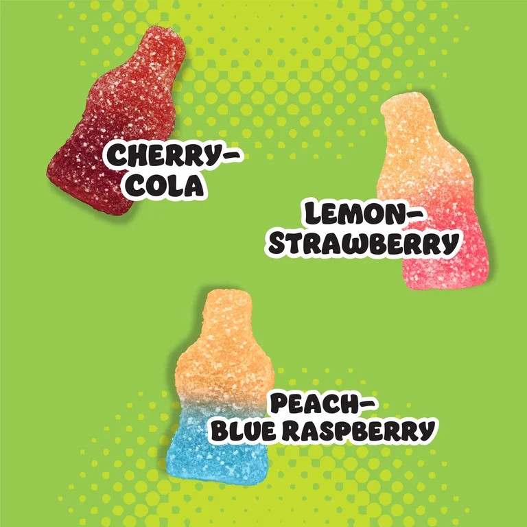 Haribo Sour Soda Gummies Original Assorted Sour Gummy Candy, 7oz, Share Bag | Walmart (US)