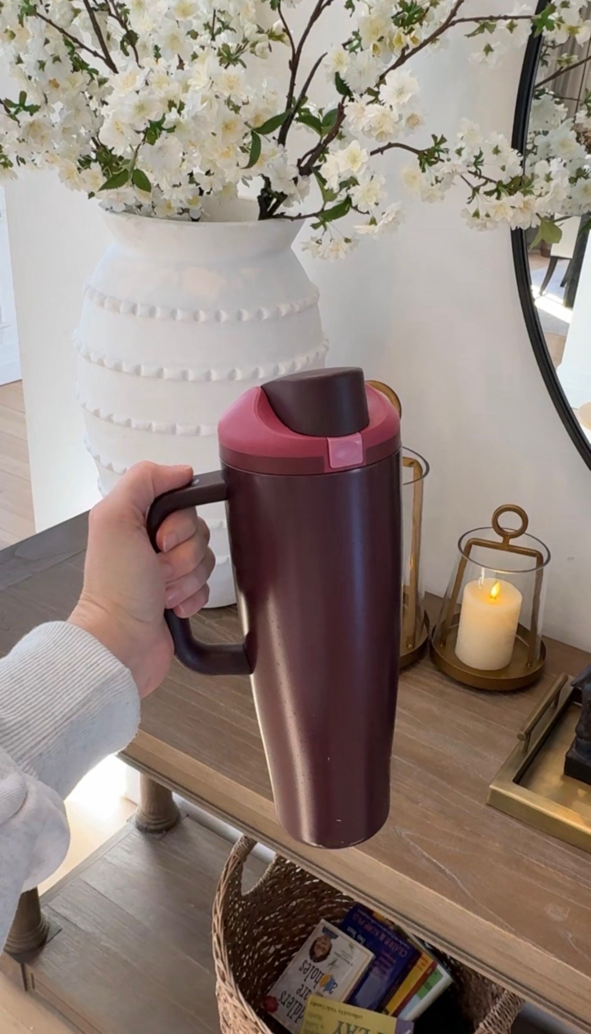 My favorite water bottle! Still the best 🙌🏻 I love the handle, the easy sip straw, and the bottom that fits in my cup holder in the car! 

#LTKmomlife #LTKdayinmylife #LTKmorningroutine