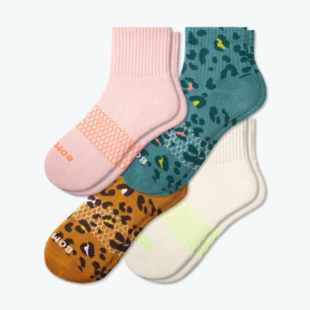 Women's Wild Wear Quarter Sock 4-Pack | Bombas Socks