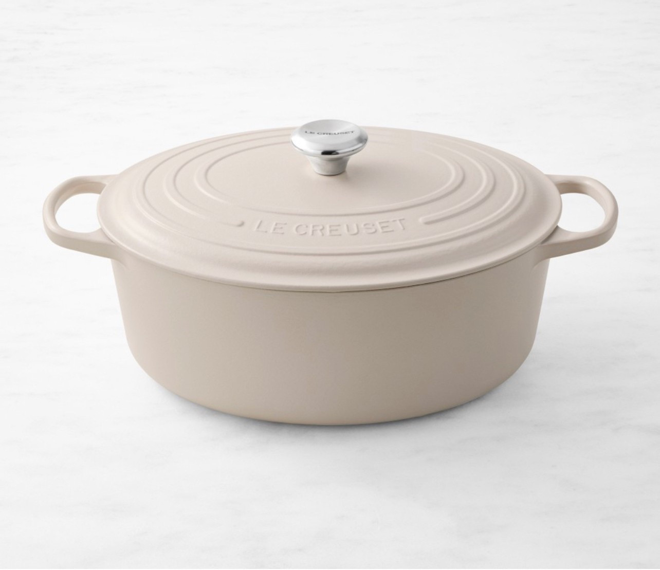 The brioche color Le Creuset!! On major sale so this is a great Christmas request! 

#LTKHoliday #LTKGiftGuide