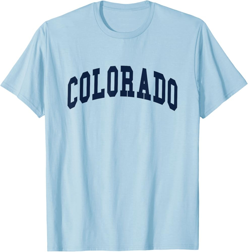 Colorado - Throwback Design - Classic T-Shirt | Amazon (US)