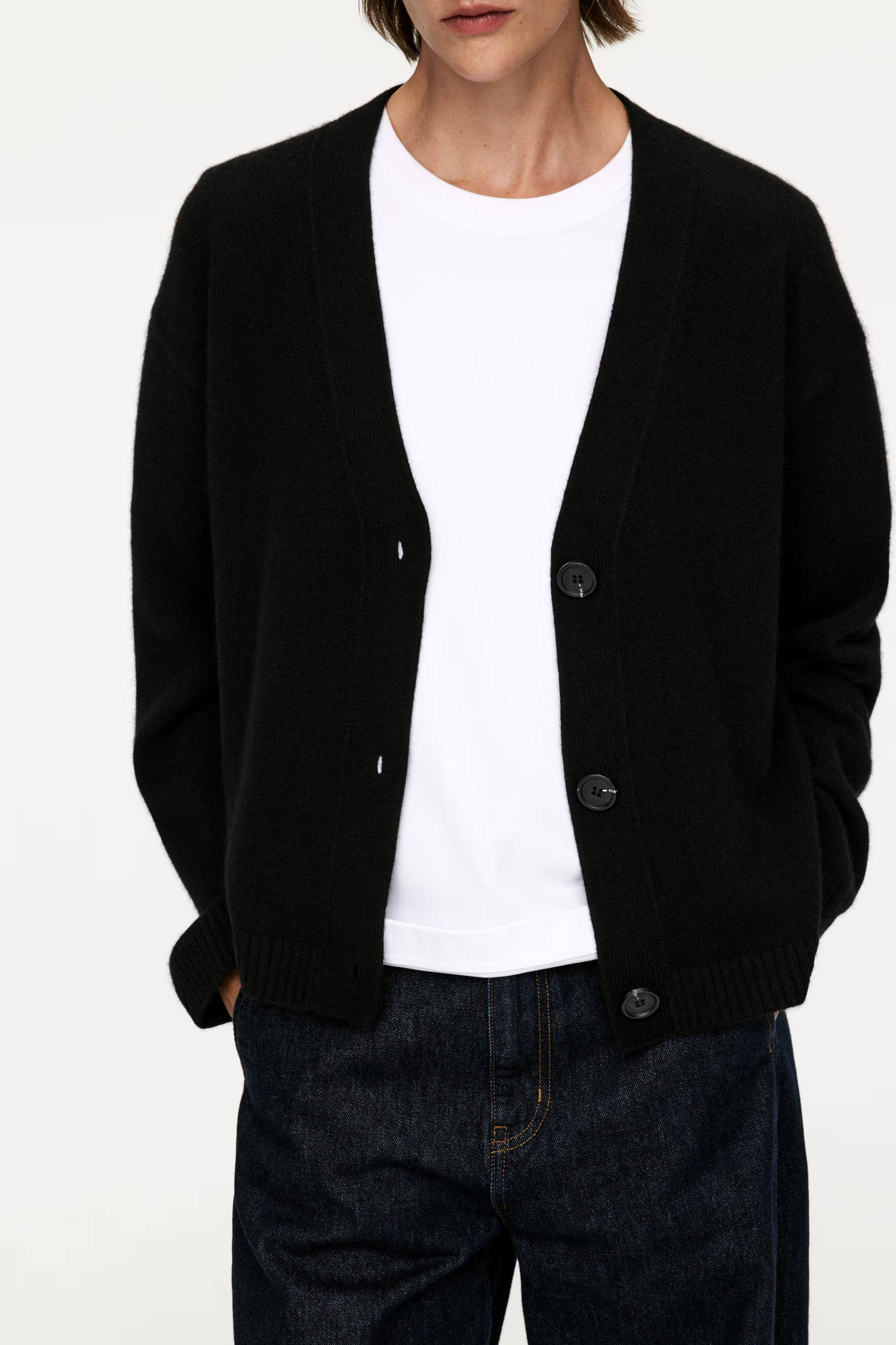 Strickjacke aus Kaschmir und Wolle | H&M (DE, AT, CH, NL, FI)