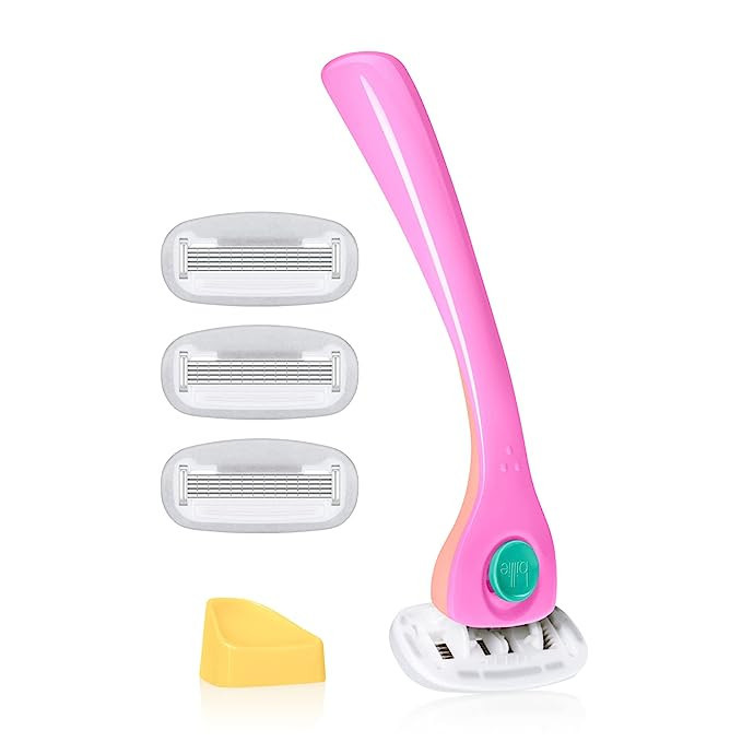 Billie Razors for Women Shave Kit – Women’s Razor + 4 x 5-Blade Razor Refills + Magnetic Hold... | Amazon (US)