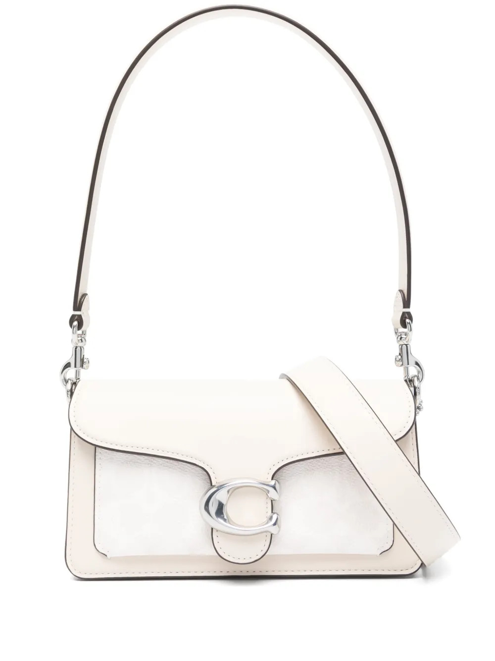 Coach Tabby 20 Shoulder Bag | White | FARFETCH UK | Farfetch Global
