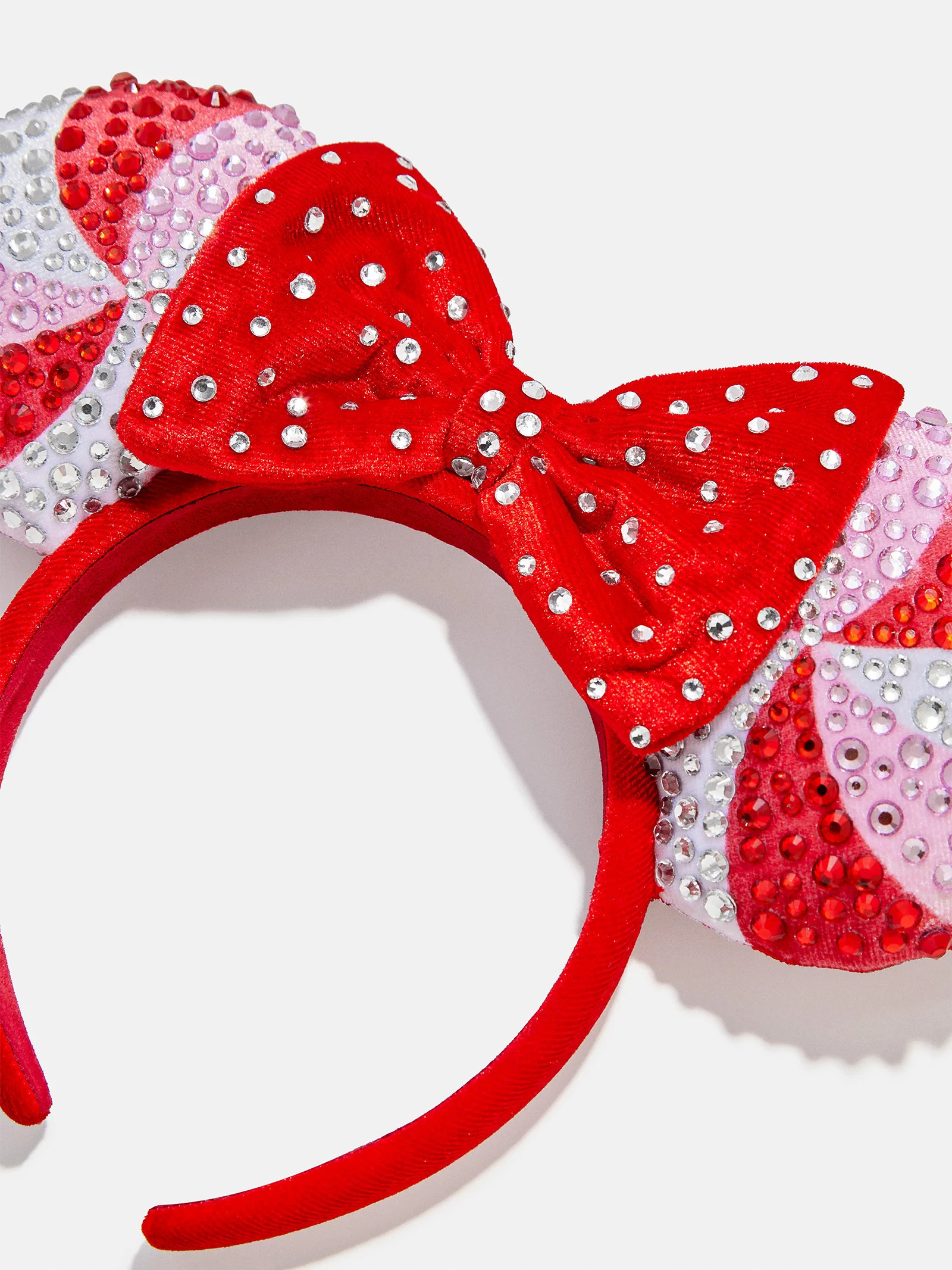 Disney Minnie Mouse Peppermint Ears Headband - Minnie Mouse Peppermint Ears | BaubleBar