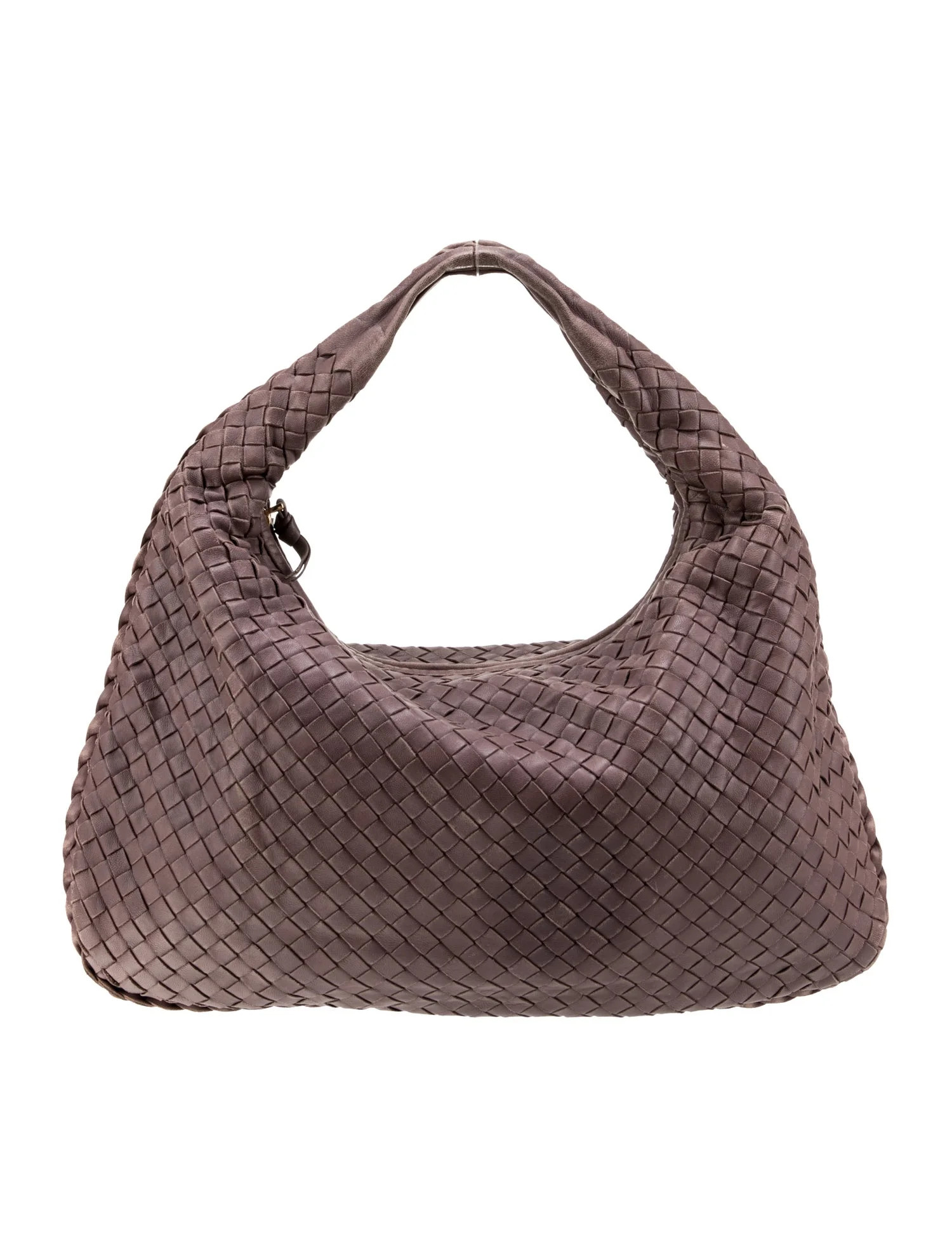 Bottega Veneta Intrecciato Veneta Hobo Small - Purple Handle Bags, Handbags - BOT355016 | The Rea... | The RealReal