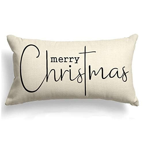 Merry Christmas Pillow Case Cover  | Amazon (US)