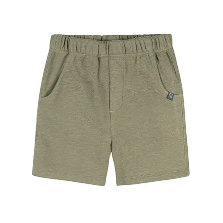 Modern Moments by Gerber Baby and Toddler Boy Organic Shorts with Seam Detail and Pockets, 0/3 Months - 5T | Walmart (US)