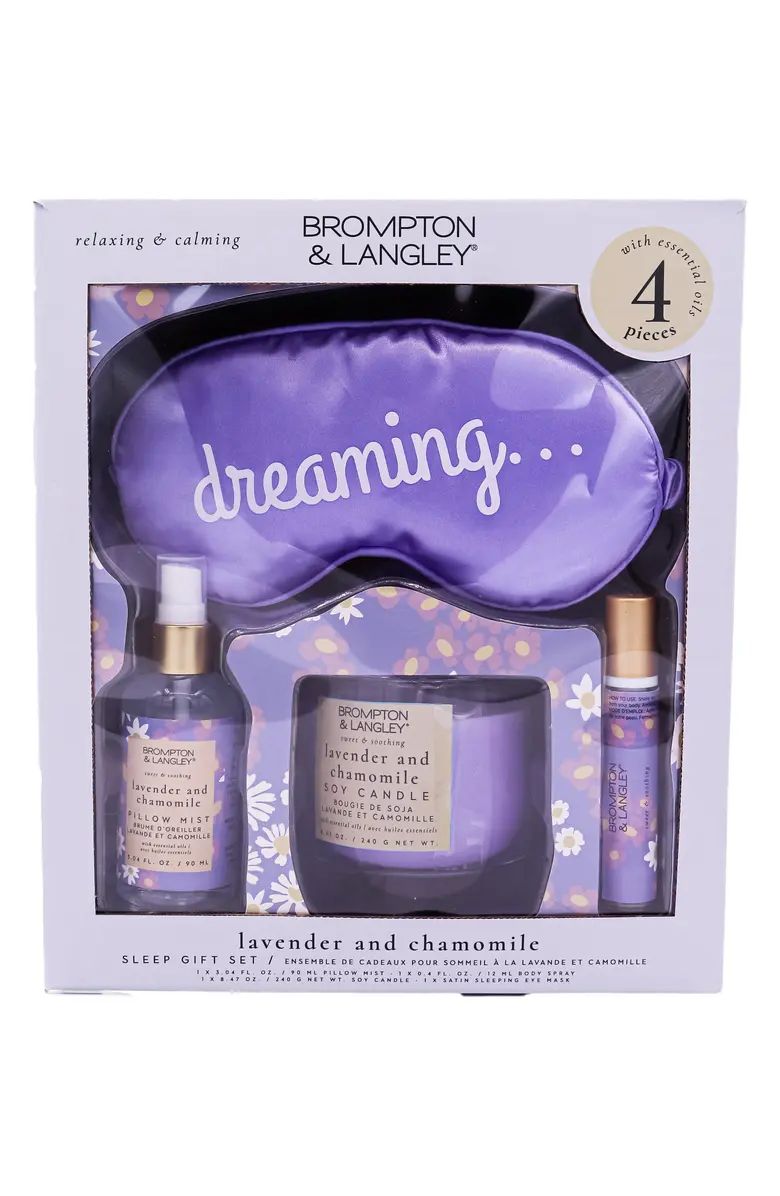 Lavender & Chamomile Sleep Gift Set | Nordstrom Rack