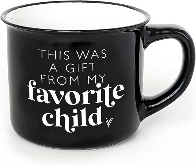 From My Favorite Child - Coffee Mug for Mom and Dad with Stylish Gift Box - Favorite Child Campin... | Amazon (US)