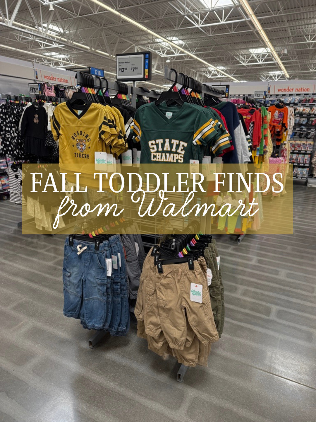 Fall toddler finds from Walmart! 🍂 I found so many cute pieces for the little ones, especially for the boys — two-piece sets, gameday looks, varsity-style bomber jackets, and cozy everyday outfits.

For the girls, there are some adorable sweaters, dresses, and fall-ready pieces that would be so cute for school, family photos, or weekend outings. So many good finds at Walmart right now without spending a fortune!

Shop everything linked here! 🤎

Walmart toddler finds, Walmart kids finds, toddler fall outfits, boys fall outfits, toddler boy clothes, toddler two piece sets, boys gameday outfits, kids gameday outfits, varsity bomber jacket, toddler bomber jacket, boys sweaters, girls fall outfits, toddler girl clothes, girls sweaters, toddler dresses, fall kids fashion, affordable kids clothes, Walmart fashion 

 #LTKxWalmart #LTKmomlife #LTKKids